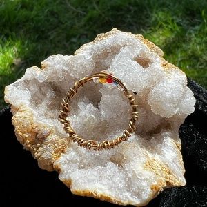 Metal wrap ring
